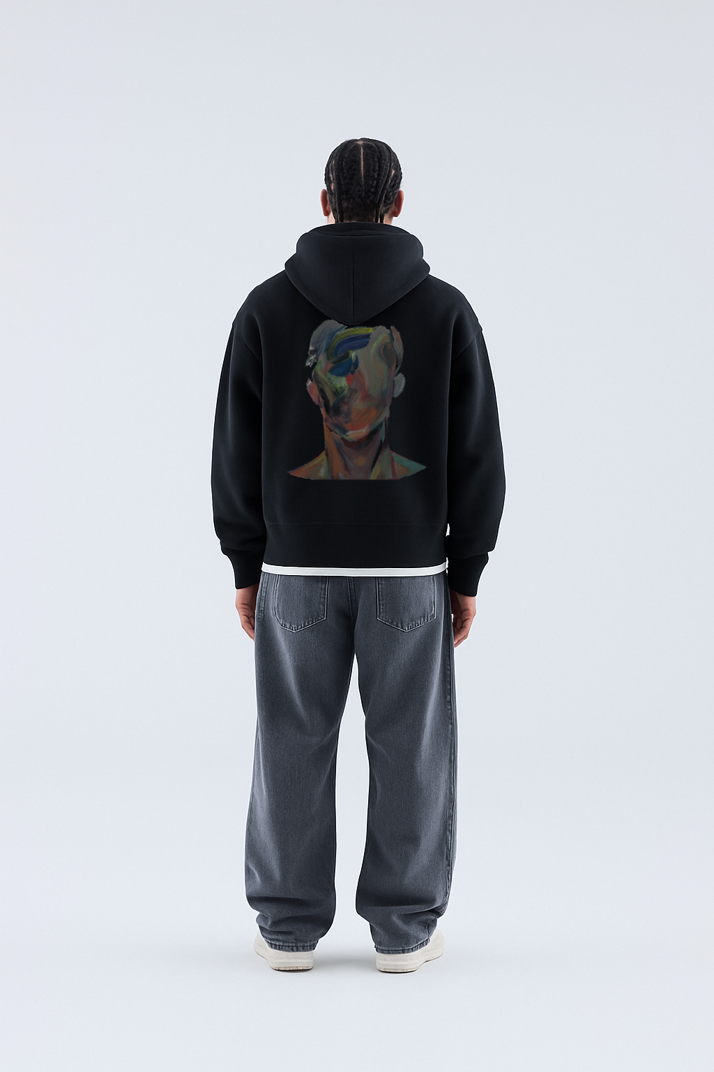 Abstract Painted Face